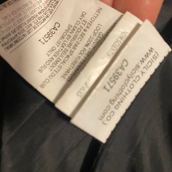 Sicily Winter Coat -Genuine Natural Fur trim - 100% Real Silver Fox Fur - Picture 5 of 7